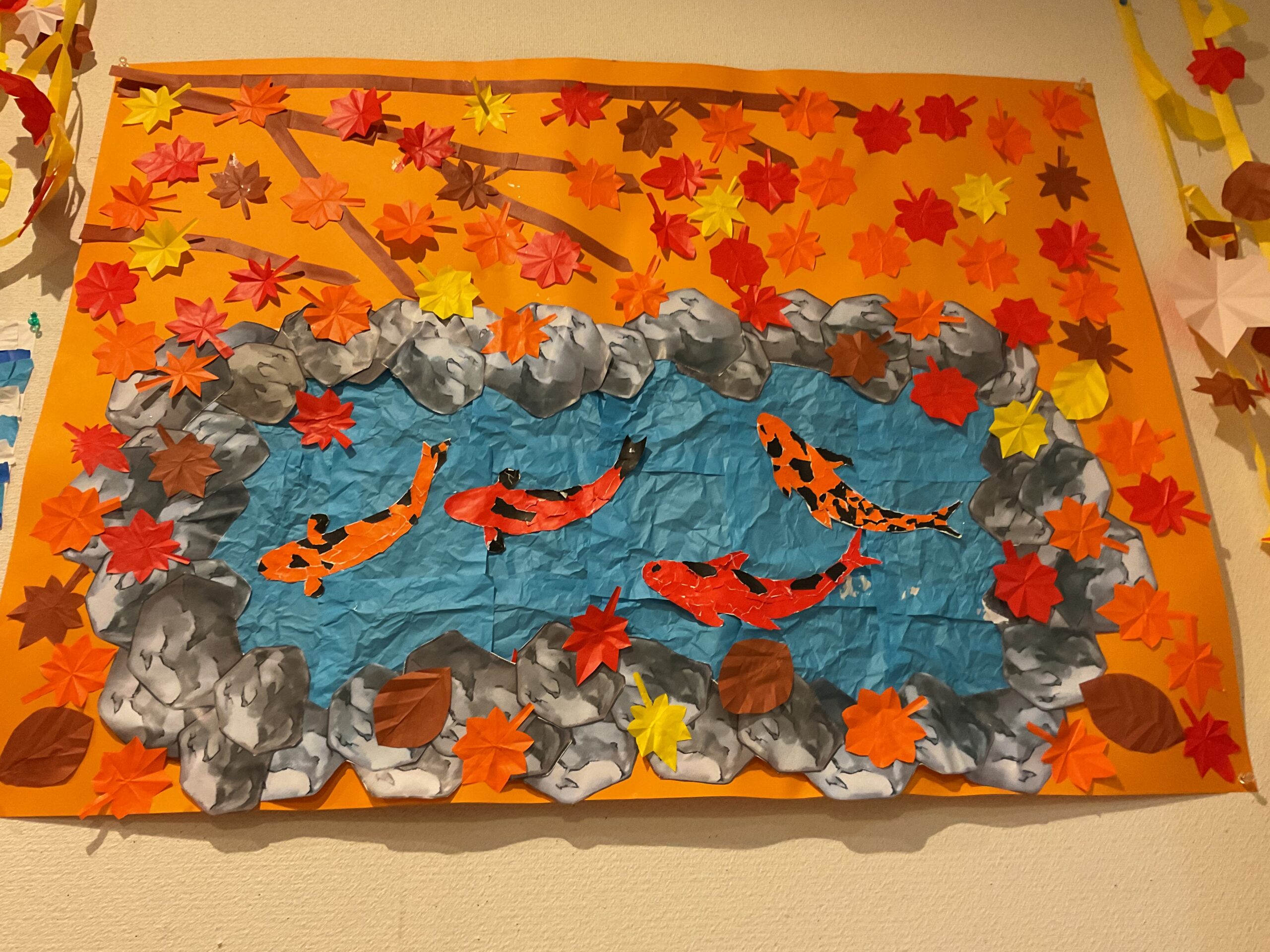 秋の夕日に〜🎵